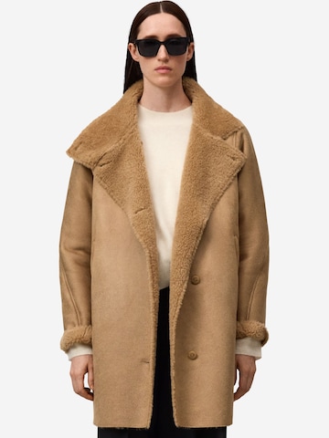 Cappotto di mezza stagione di Adolfo Dominguez in beige: frontale
