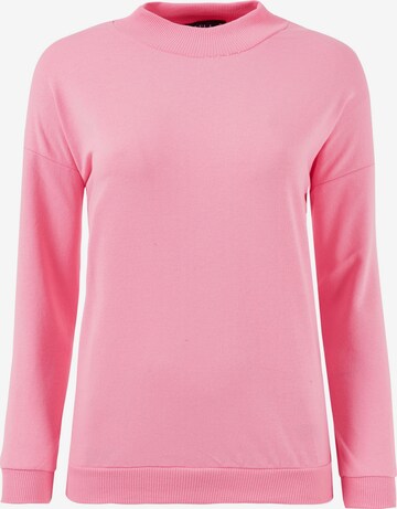 LELA Sweatshirt in Roze: voorkant