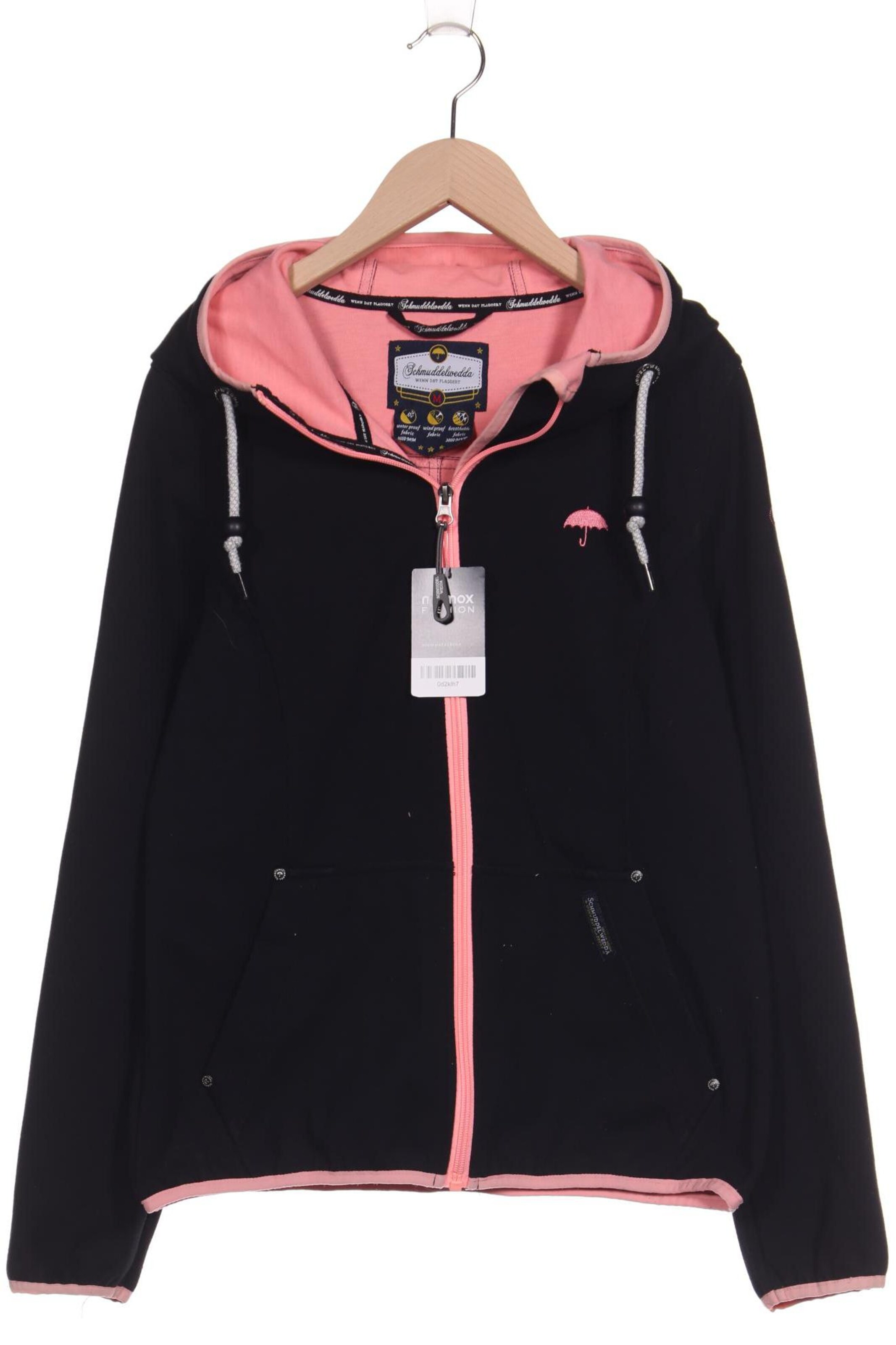 Schmuddelwedda Jacke M in Schwarz: Vorderseite