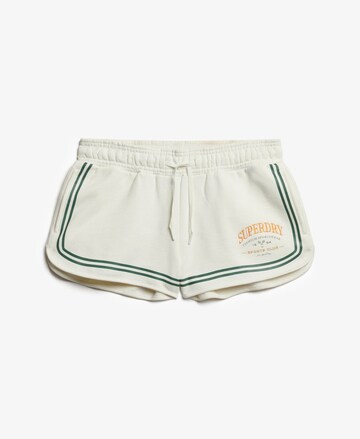 Superdry Regular Trousers in White