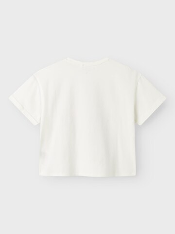 NAME IT Shirt 'Rolling Stones' in Wit