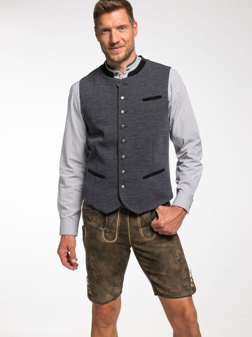 Gilet folklorique 'Eggert' SPIETH & WENSKY en gris : devant