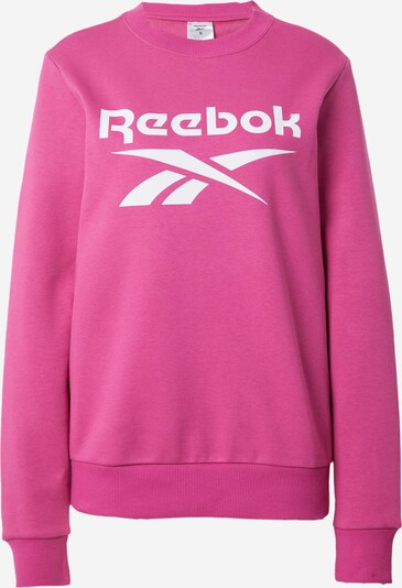 Reebok Sportief sweatshirt in de kleur Pink / Wit, Productweergave