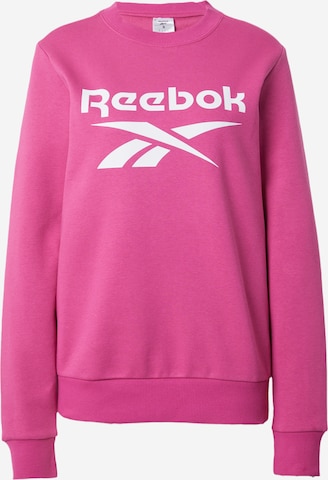 Reebok Sportovní mikina – pink: přední strana