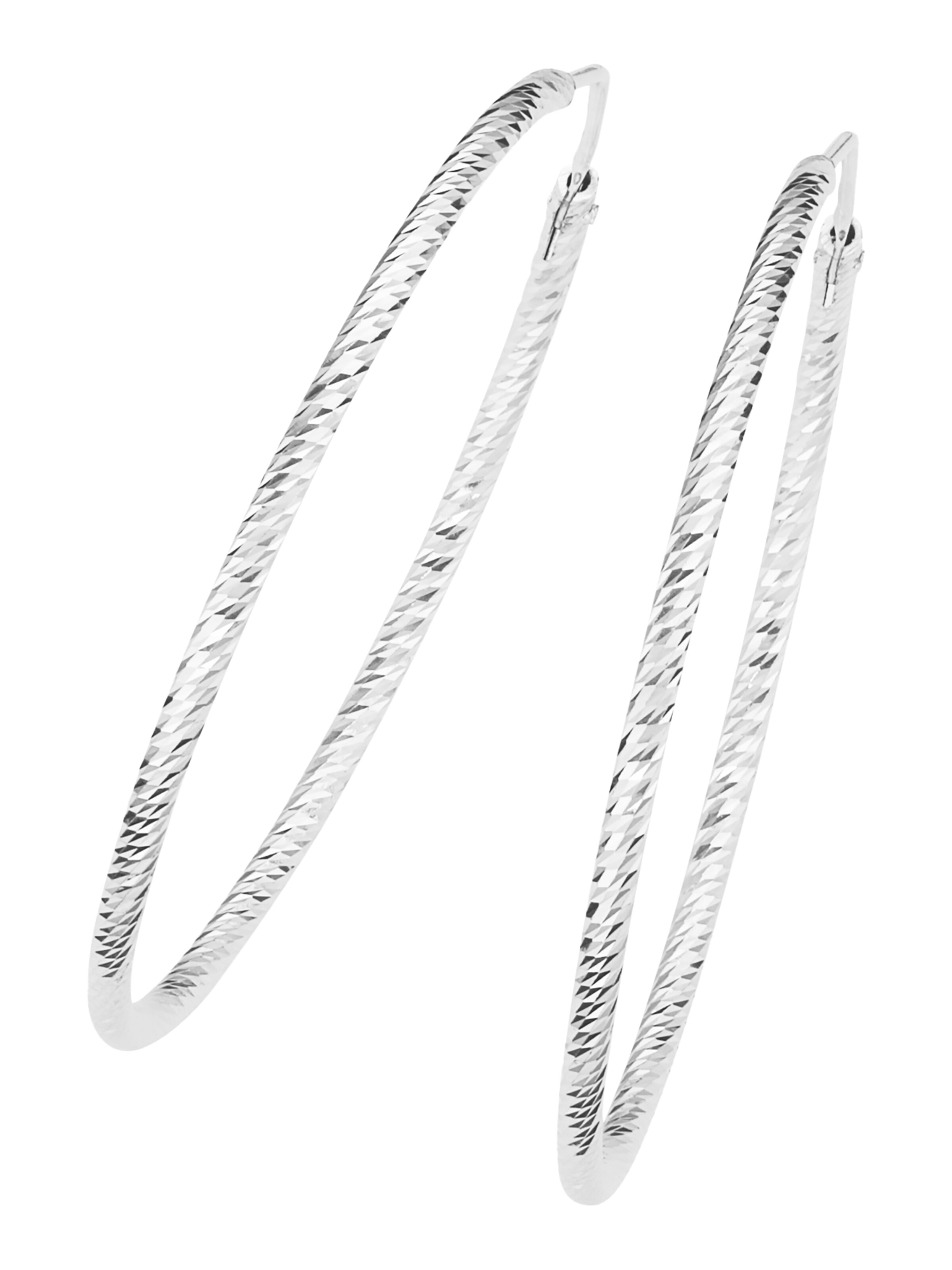Boucles d'oreilles Smart Jewel en argent : devant