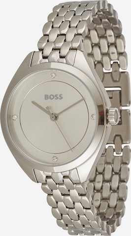 BOSS Black Аналогов часовник 'Mae' в сребърно: отпред