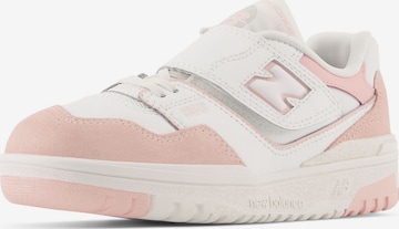 Baskets '550' new balance en blanc : devant