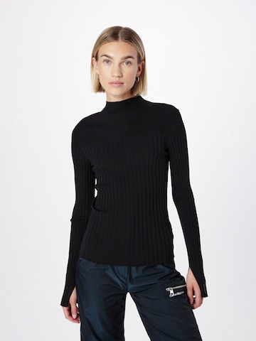 Pullover di Calvin Klein in nero: frontale