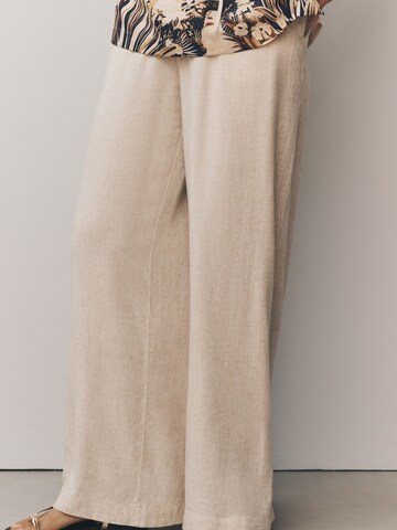 Next - Loosefit Pantalón en blanco: frente