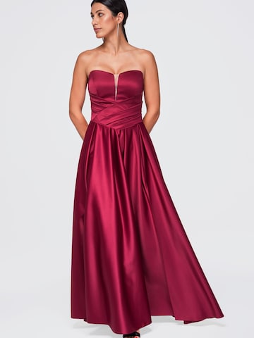 Robe de soirée Ombre en rouge