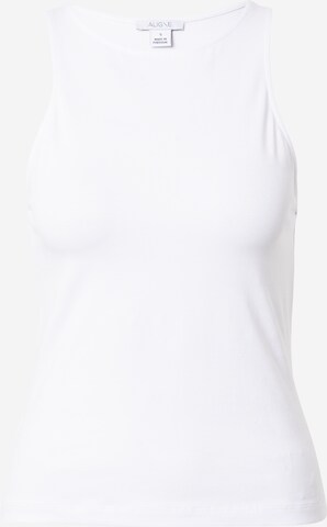 Aligne Top 'CAMERON' in White: front