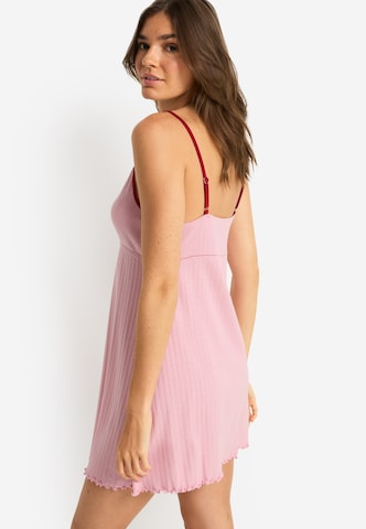 LSCN by LASCANA Koszula nocna w kolorze różowy