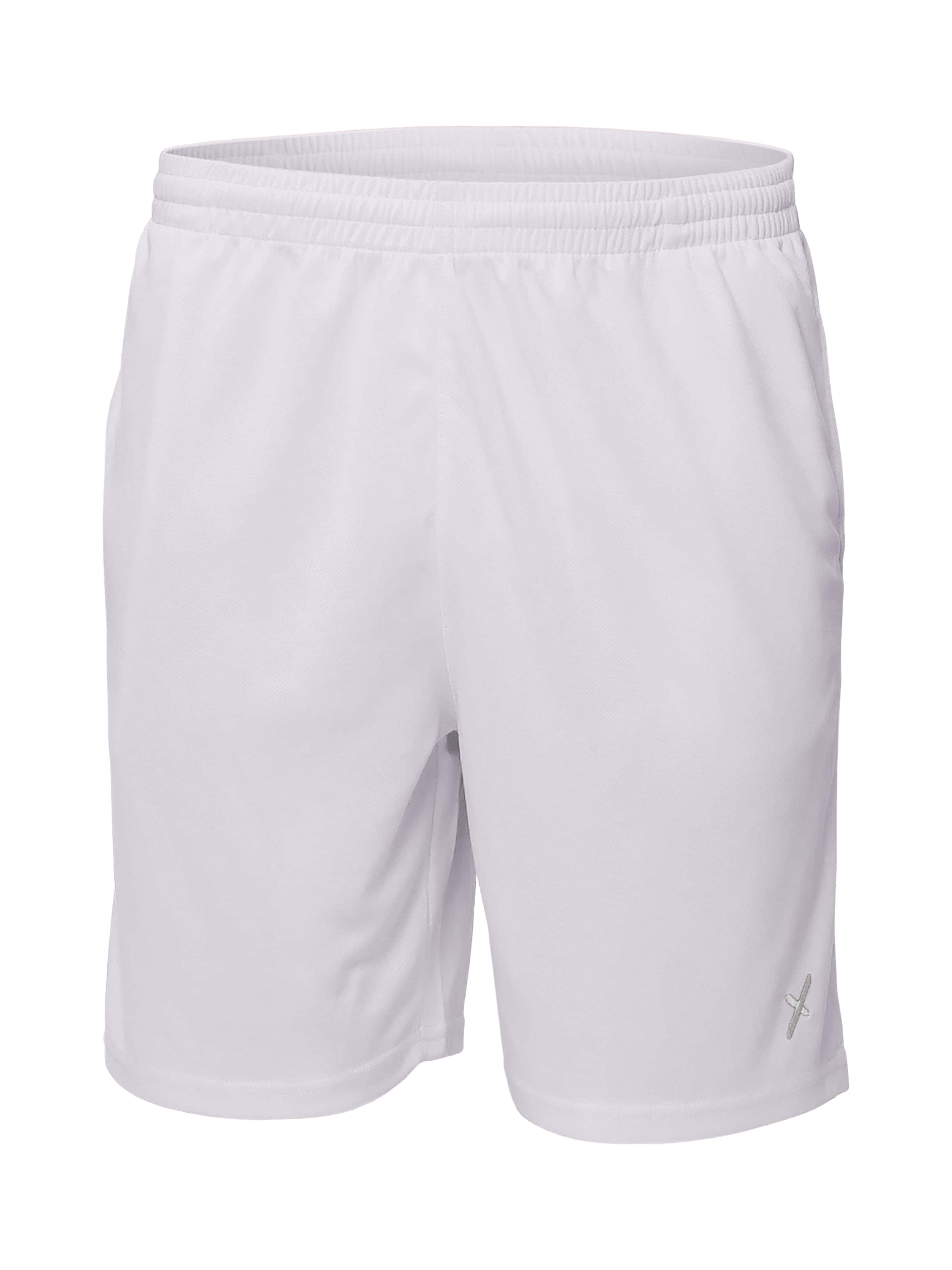 cflex Regular Workout Pants 'Sportswear Collection' in White: front