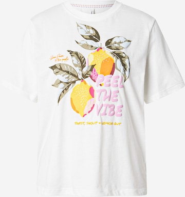 ONLY Тениска 'ONLBlinis' в бяло: отпред