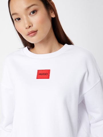 Sweat-shirt 'Nakira' HUGO Red en blanc