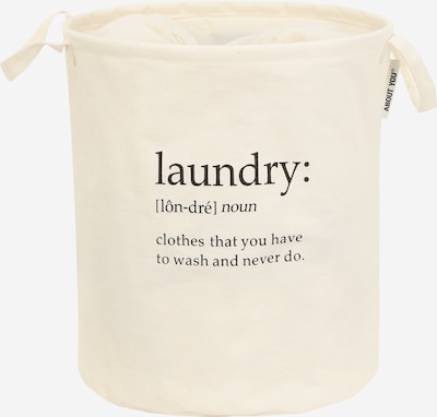 ABOUT YOU Wäschekorb 'Comfy S' in beige, Produktansicht