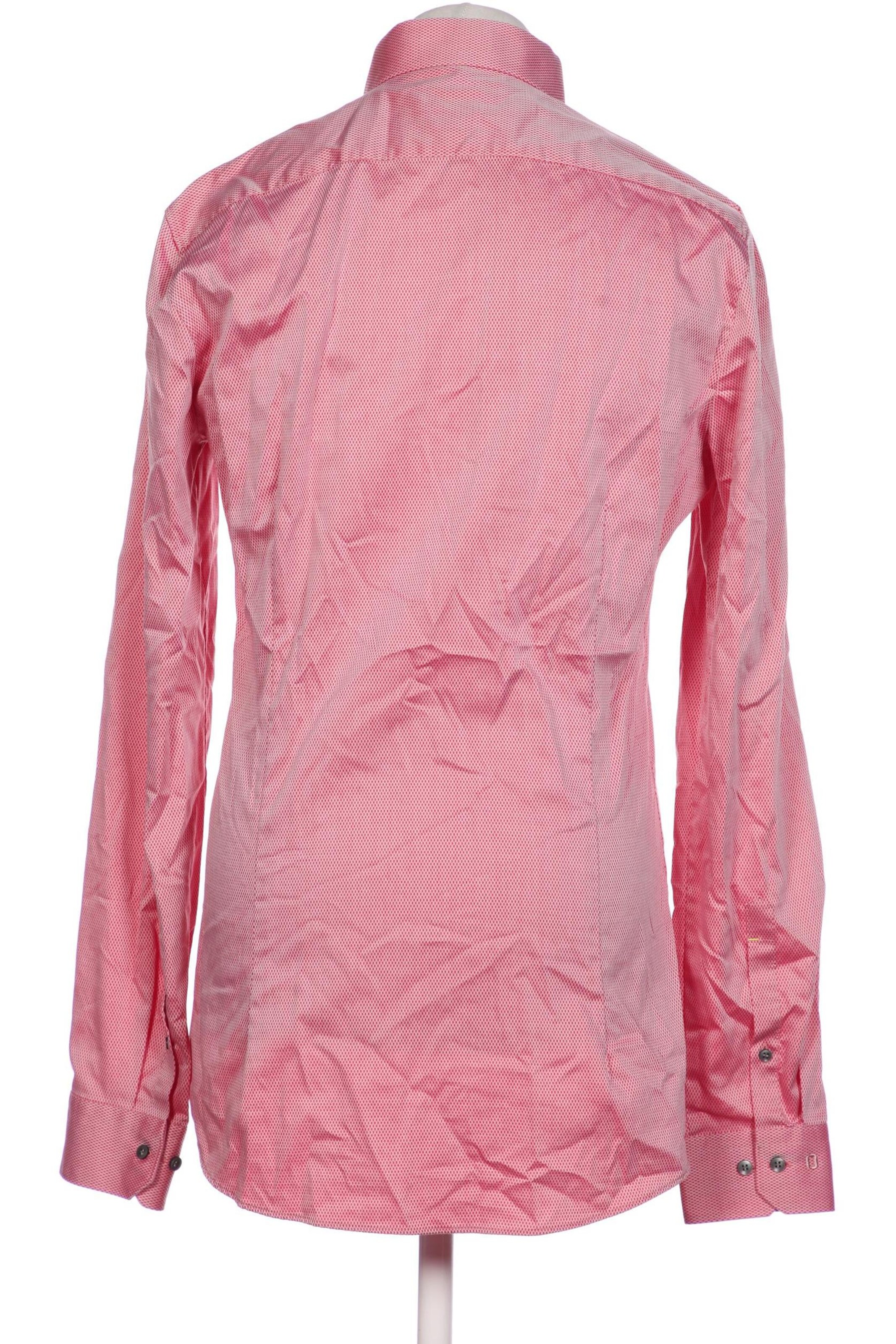 OLYMP Button Up Shirt in L in Red