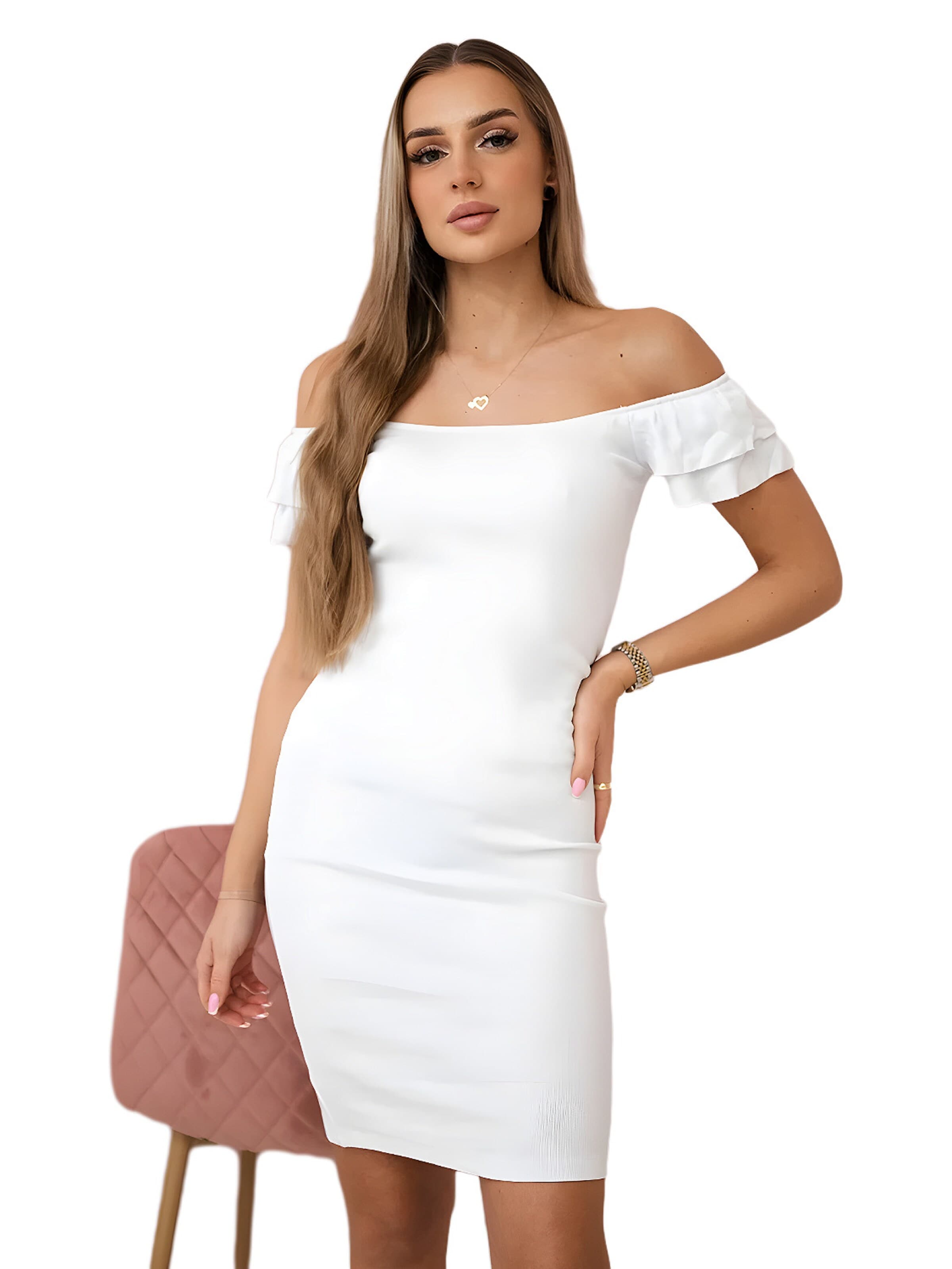 Lumera Kleid‌‌‌ in Weiß: Vorderseite