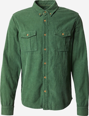 Regular fit Camicia di BLEND in verde: frontale