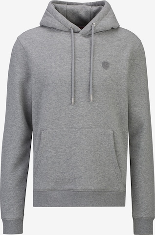 19V69 ITALIA Sweatshirt 'Matteo DS' in Grijs: voorkant