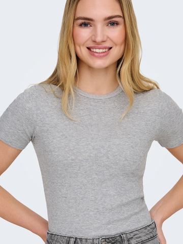 JDY Shirt 'JDYLUCKY' in Grey