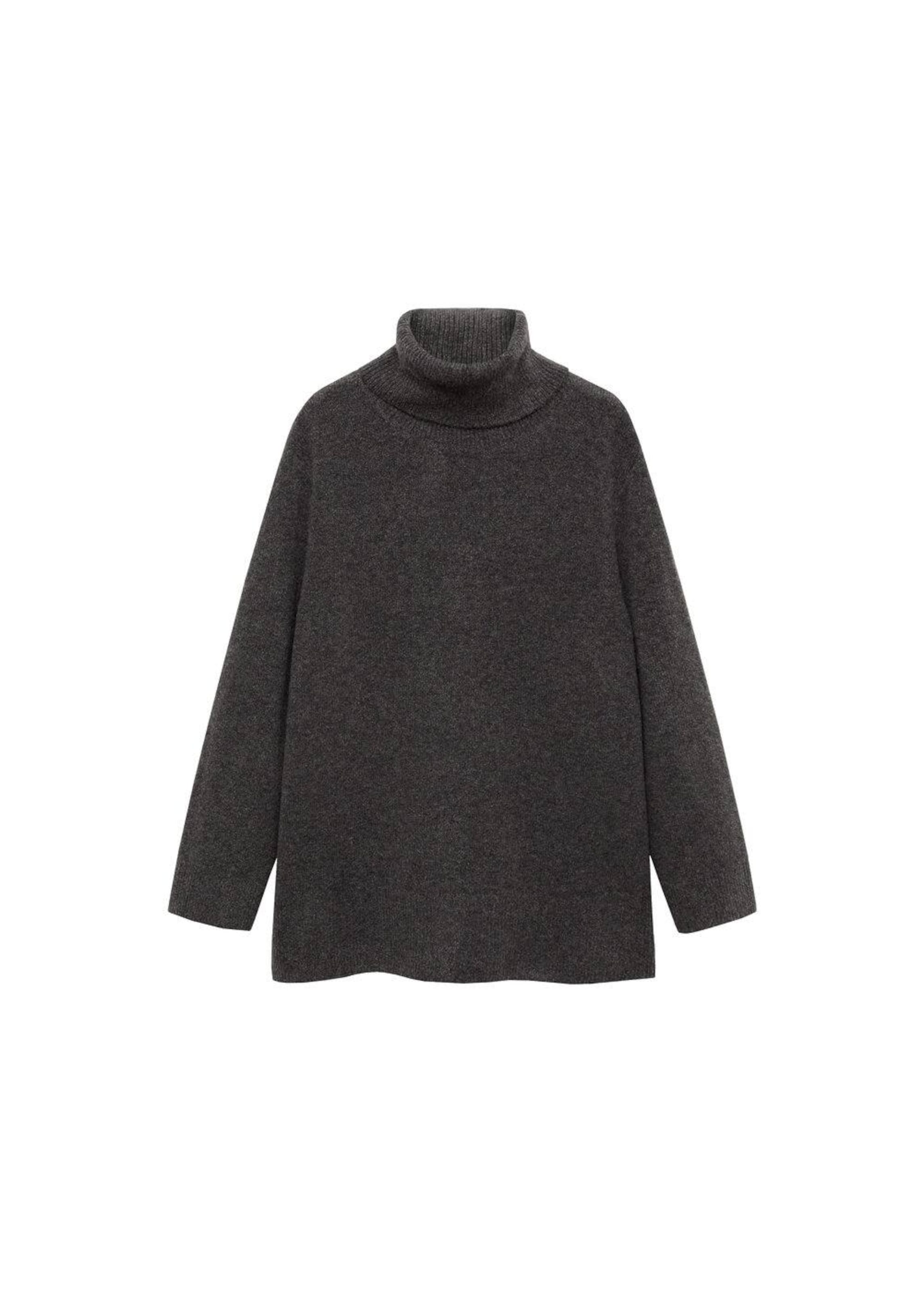 MANGO Pullover 'Camilo' in Grau: Vorderseite