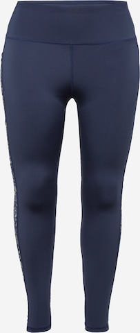 Only Play Curvy Skinny Workout Pants 'EBLO' in Blue: front