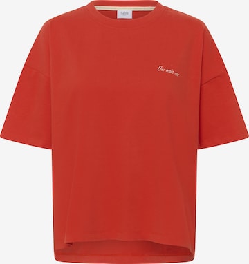 T-shirt 'Poppy' SAINT TROPEZ en rouge : devant