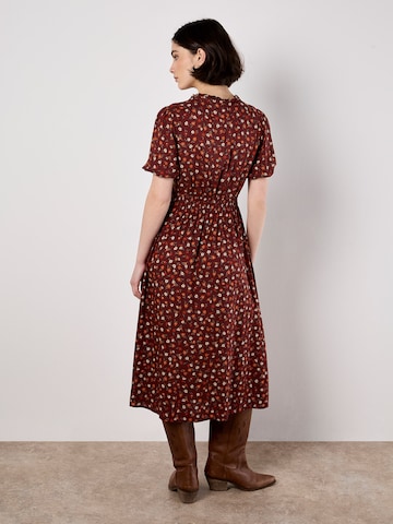 Apricot Jurk in Rood