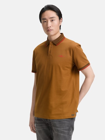 TOM TAILOR Shirt in Brown: front
