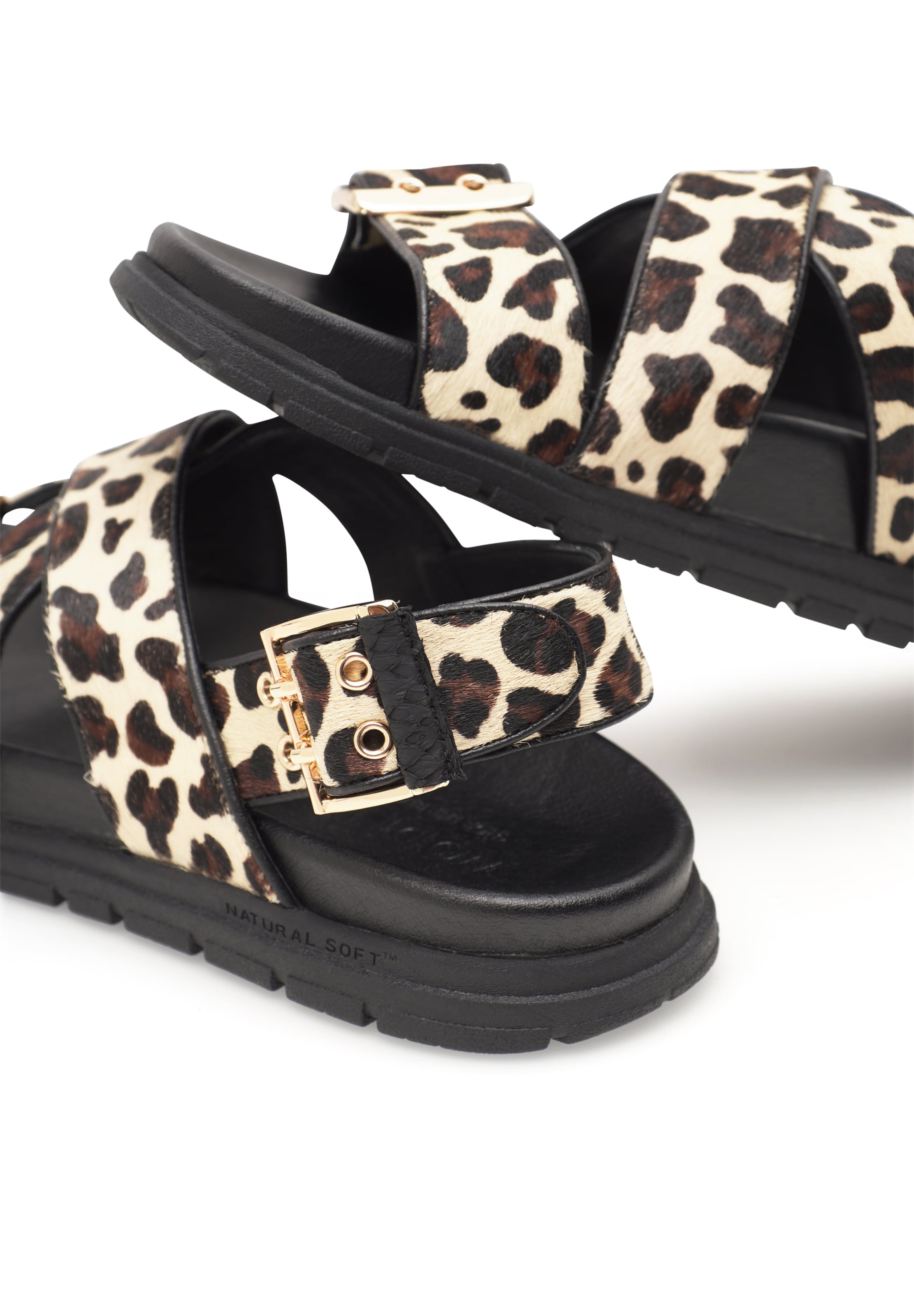 WODEN Sandaler ' Tea Animal ' i blandingsfarvet