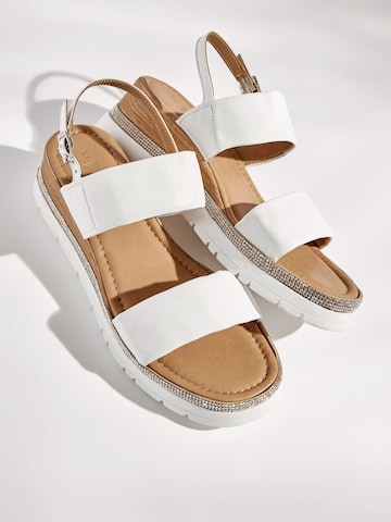 Next - Sandalias en blanco