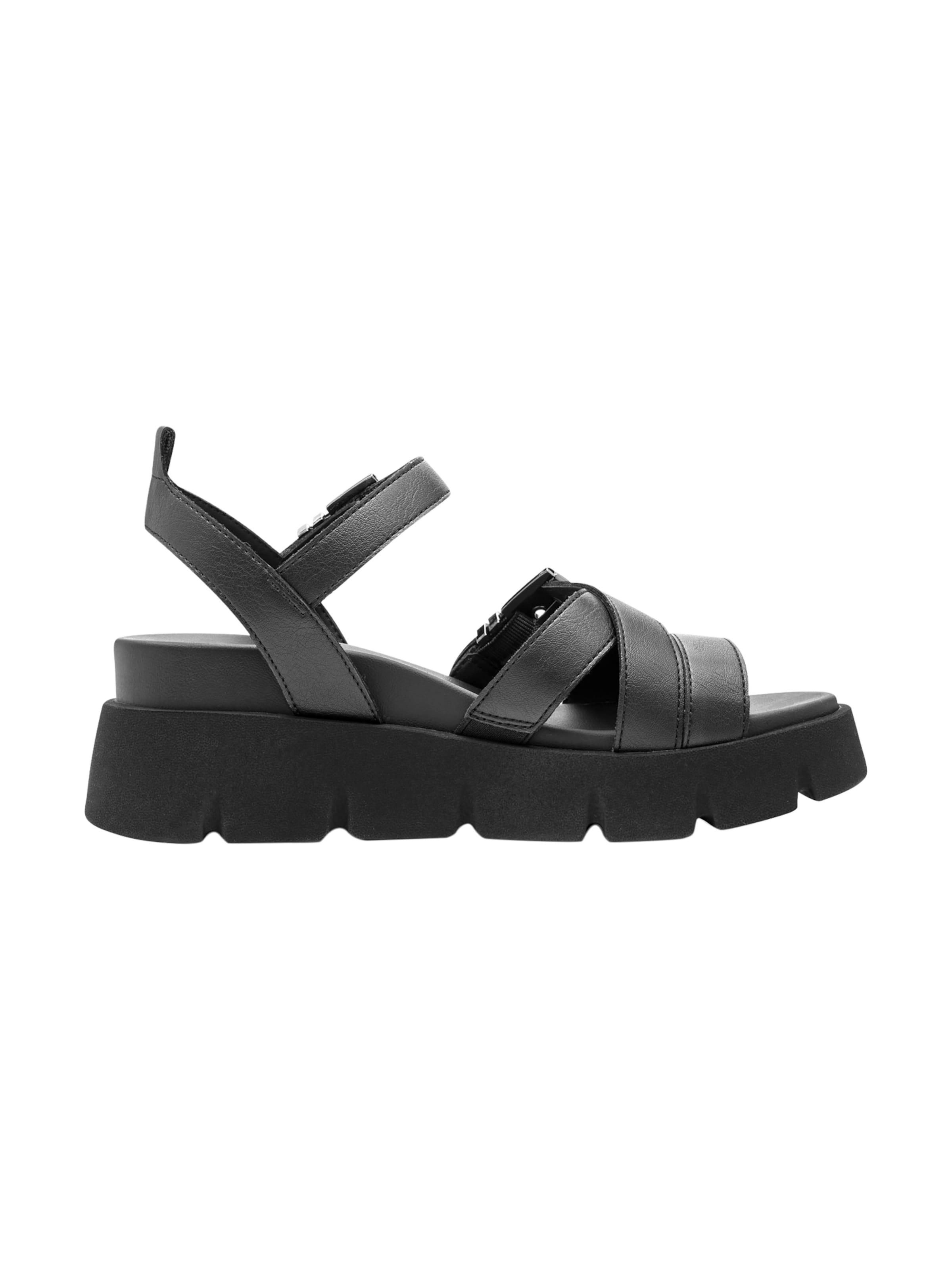Tamaris Sandaal 'Riemchensandalen' in Zwart