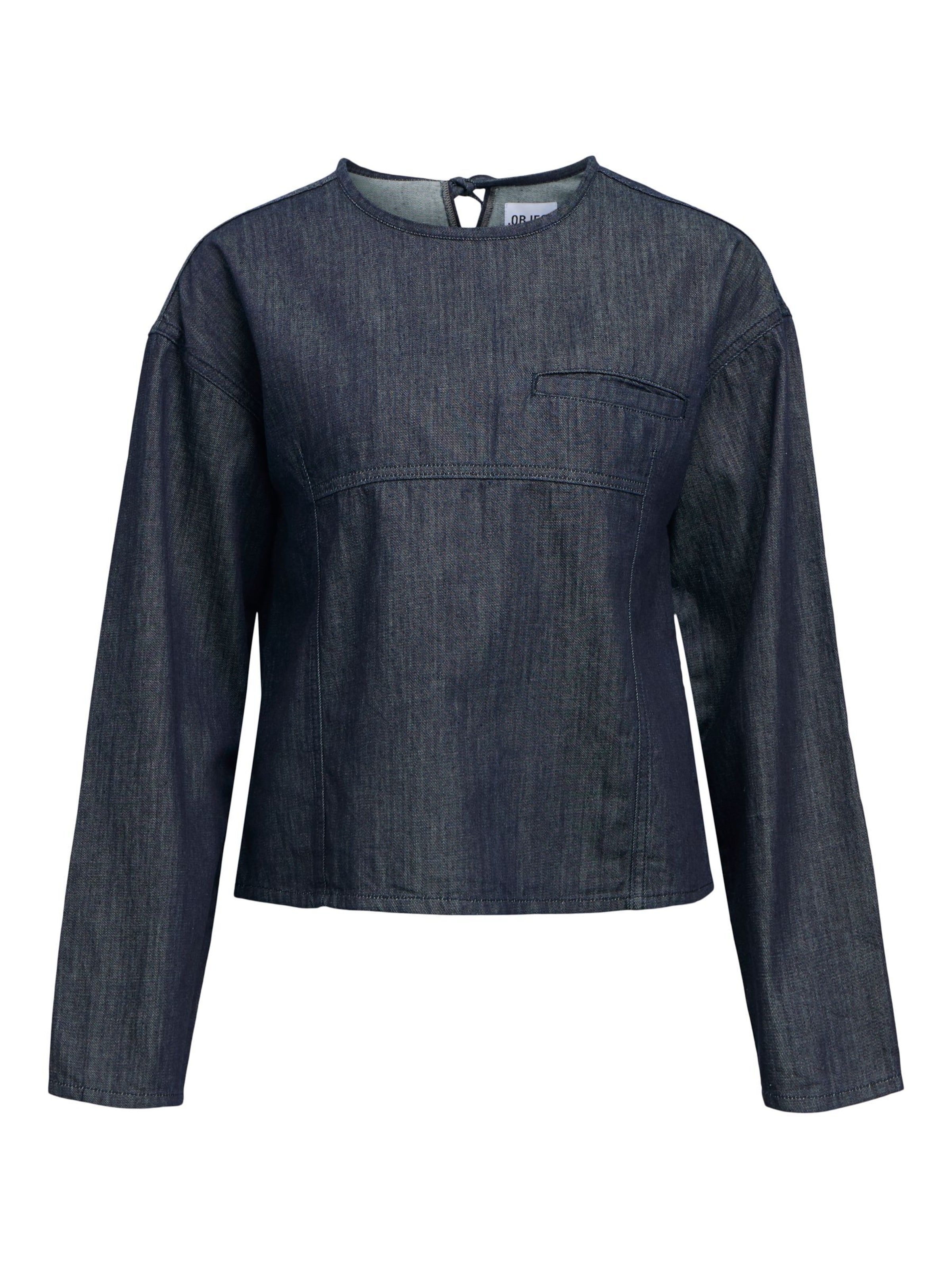 OBJECT Blouse in Blauw: voorkant