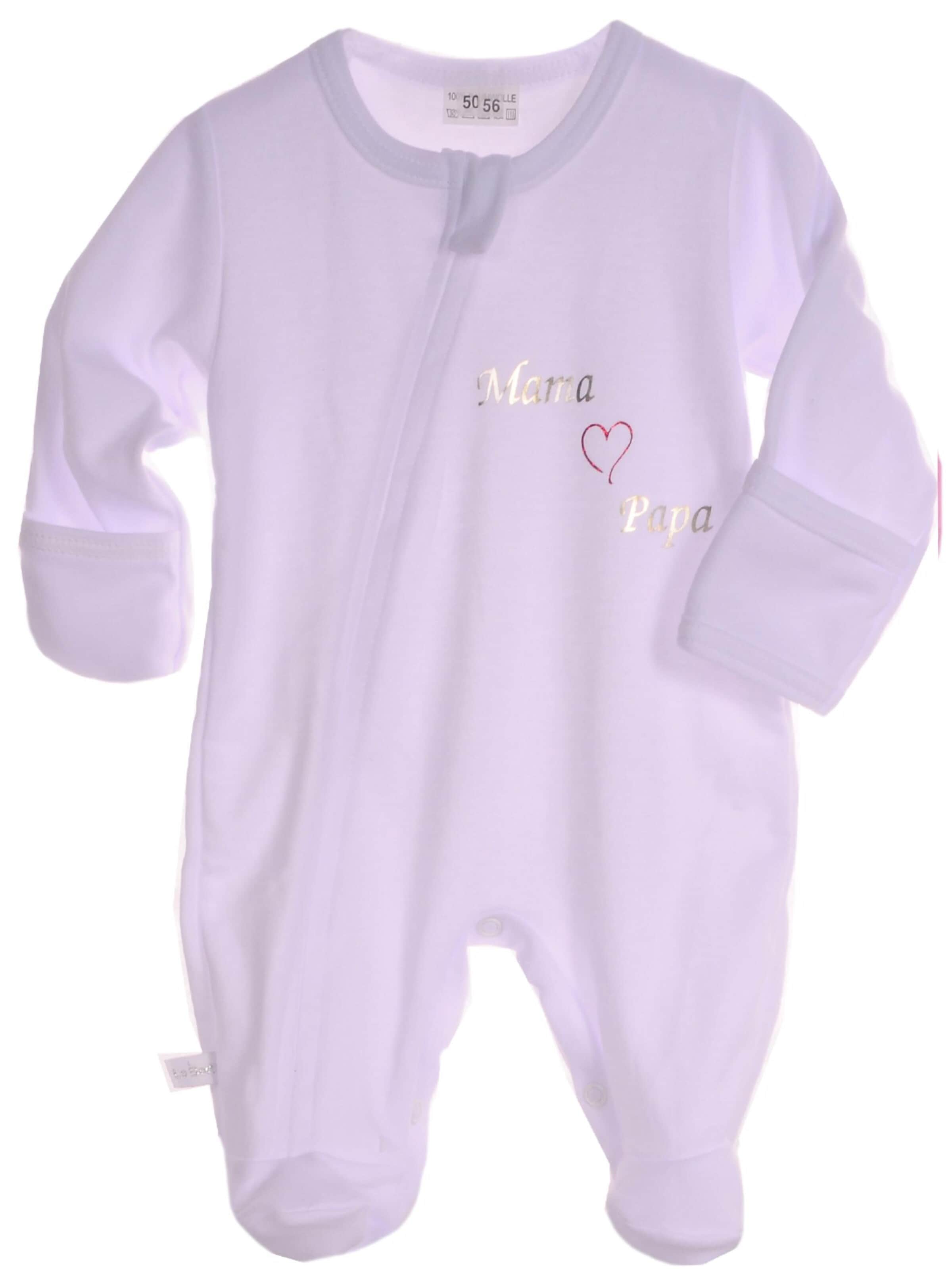 La Bortini Overall‌‌‌‌ in Weiß: Vorderseite