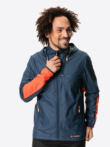 VAUDE Outdoorjas 'M All Year Moab Light ZO J' in Blauw: voorkant