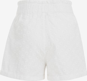 regular Pantaloni di WE Fashion in bianco