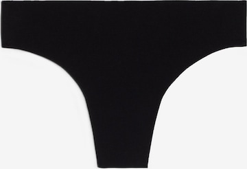 INTIMISSIMI Thong in Black: front