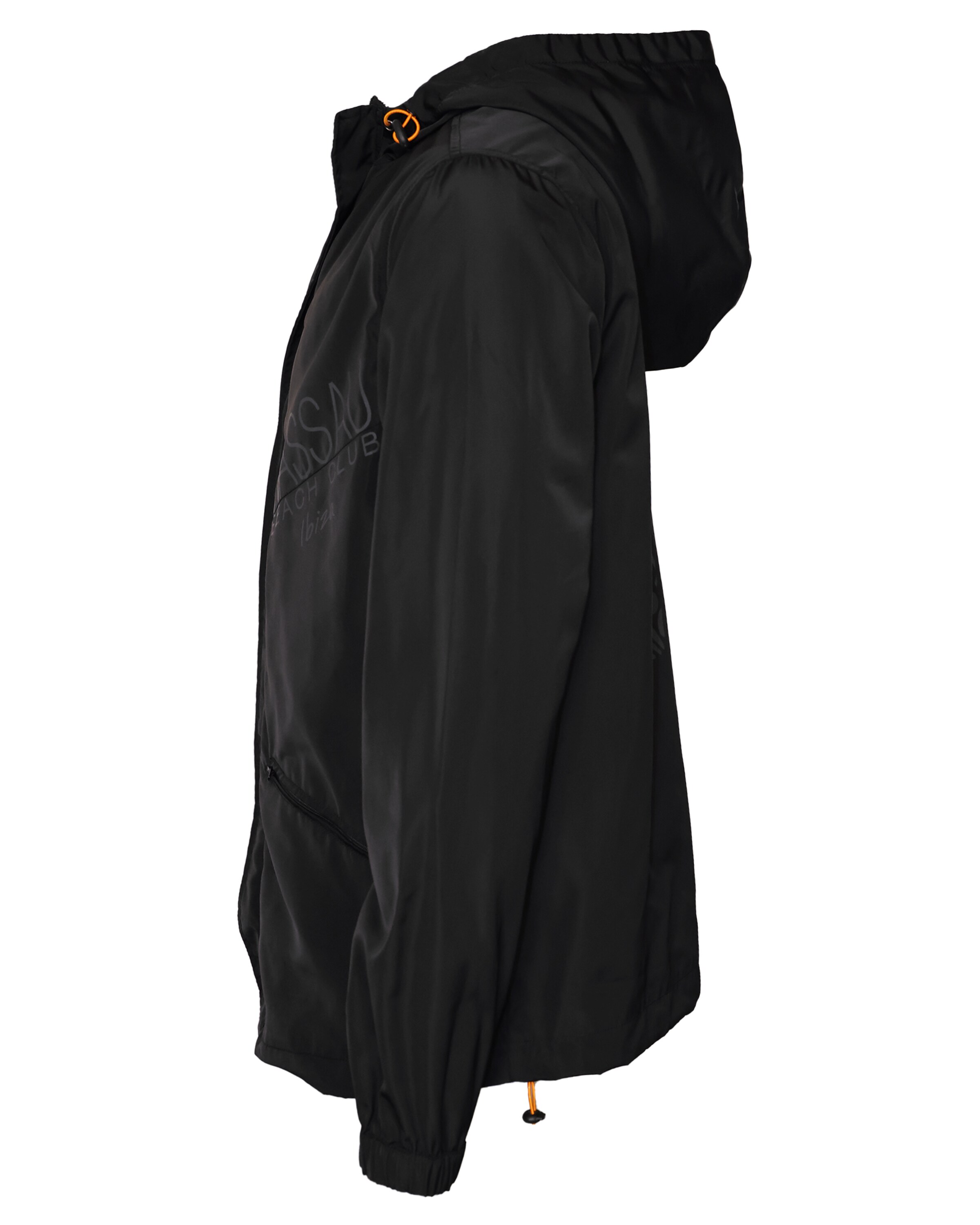 NASSAU Beach Club Tussenjas in Zwart