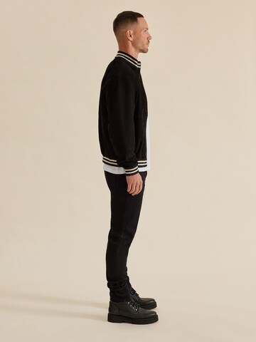 DAN FOX APPAREL Between-Season Jacket 'Ardian' in Black