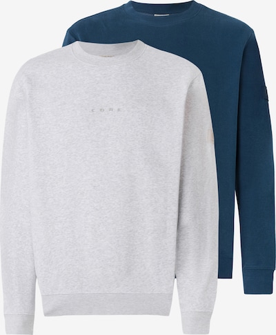 JACK & JONES Sweatshirt 'JCOPOINT' em azul / esbranquiçado, Vista do artigo