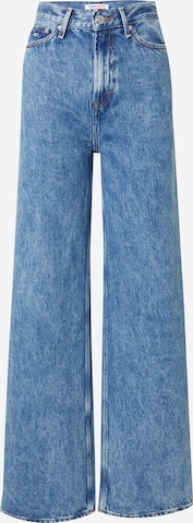 Tommy Jeans Wide leg Jeans 'CLAIRE' in Blauw: voorkant