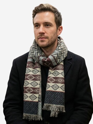 Sunsa Wrap 'Sunsa' in Brown: front