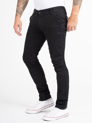 Indumentum Slim fit Chino Pants in Black