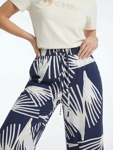 Guido Maria Kretschmer Women Wide leg Byxa 'Lani' i blå
