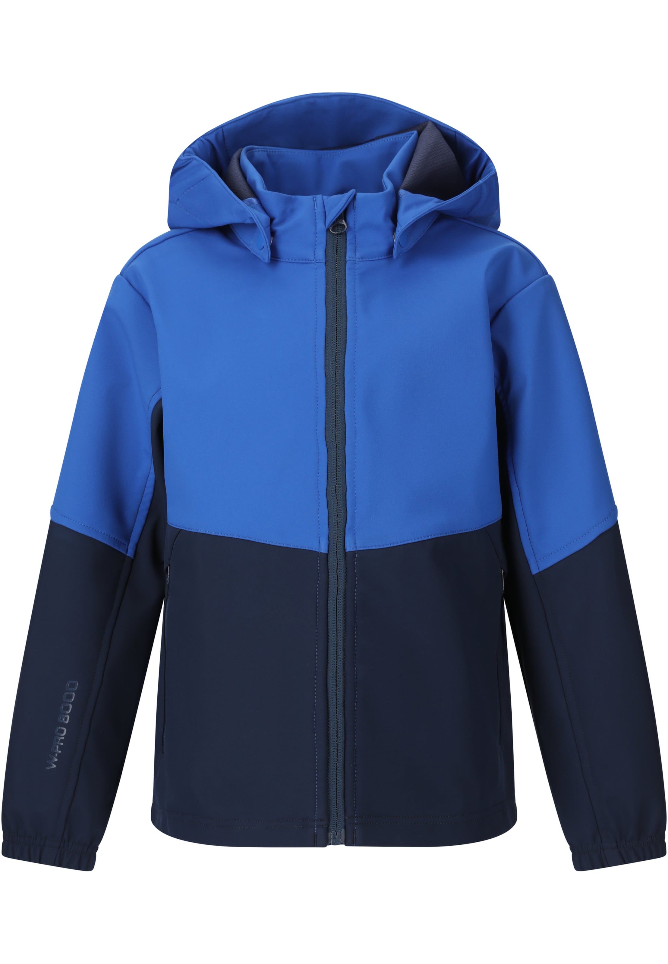 ZigZag Softshelljacke 'Troy' in Blau: Vorderseite