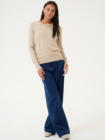Kaffe Pullover 'KA Lizza' in Beige