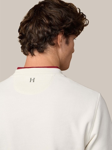 Sweat-shirt Hackett London en blanc