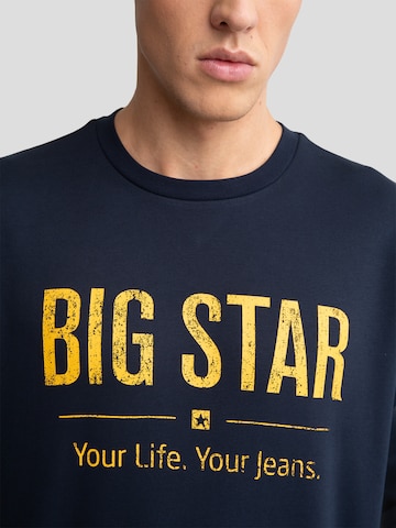 BIG STAR Sweatshirt 'SETOR' in Blue