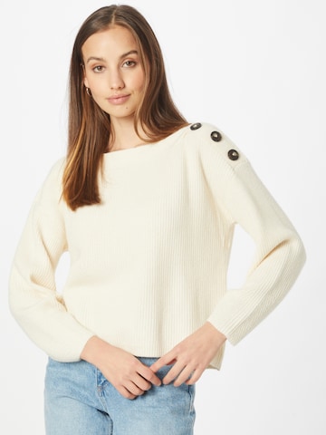 ONLY Sweter 'KATIA' w kolorze biały: przód
